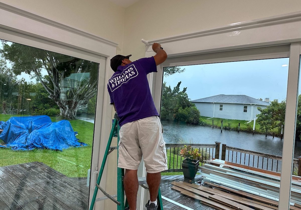 painting trim